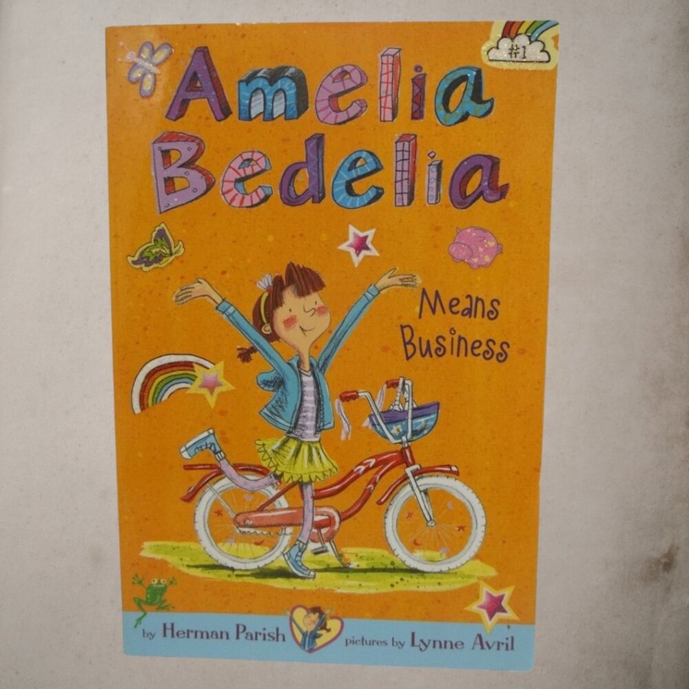 Amelia Bedelia Means Business Chapter Book Experiences New Bicycle Money T7